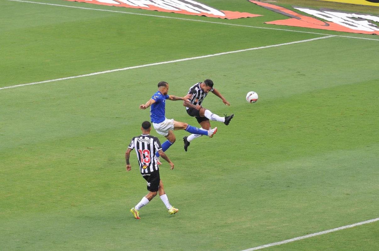 Fotos do clssico entre Atltico e Cruzeiro, no Mineiro, em BH, pela nona rodada do Campeonato Mineiro de 2022