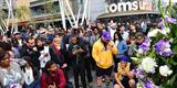 Torcedores do Lakers e amantes do basquete homenageiam Kobe Bryant