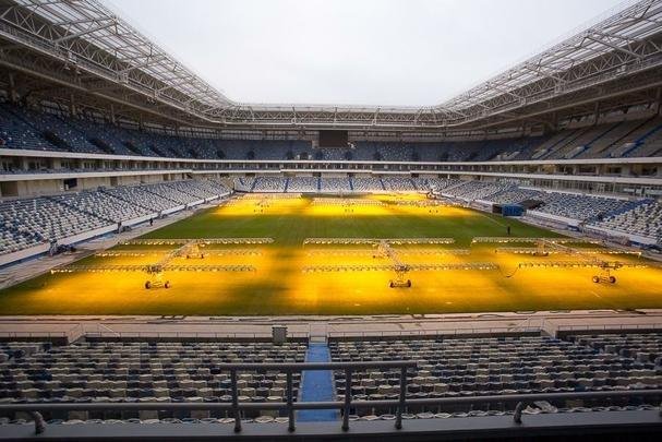 Estádio Kaliningrado receberá quatro jogos da fase de grupos da Copa da Rússia