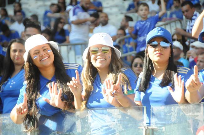 Cruzeiro x Bahia: fotos da torcida da Raposa no Mineiro