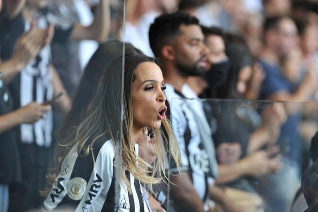 Fotos da torcida do Atltico no clssico com o Cruzeiro, no Mineiro, pela nona rodada do Mineiro de 2022