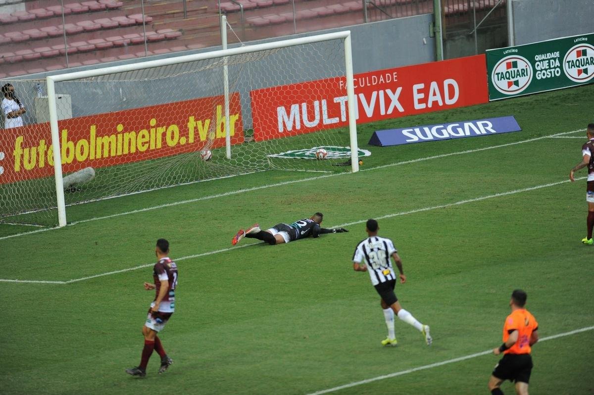 Fotos da vitria do Atltico sobre o Patrocinense, por 3 a 1, no Independncia, em Belo Horizonte, pela quarta rodada do Campeonato Mineiro. Mando foi do clube do interior, que no pde realizar a partida em Patrocnio devido ao elevado nmero de casos de COVID-19 na cidade.