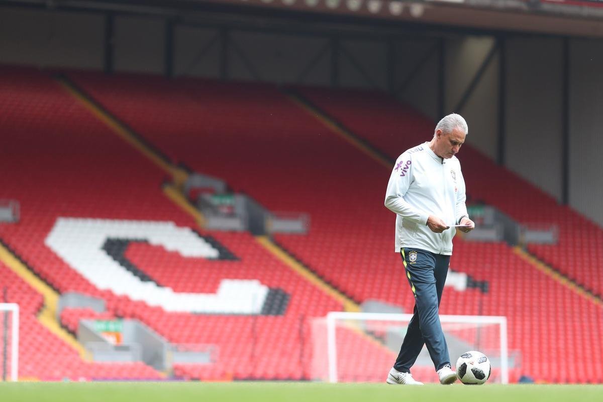 Veja imagens do último treino do Brasil antes do amistoso contra a Croácia