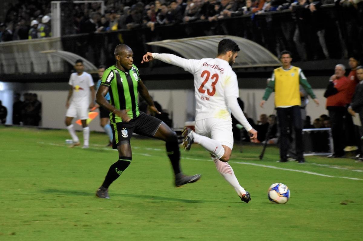 Amrica foi batido pelo Bragantino e sofreu a sexta derrota na Srie B