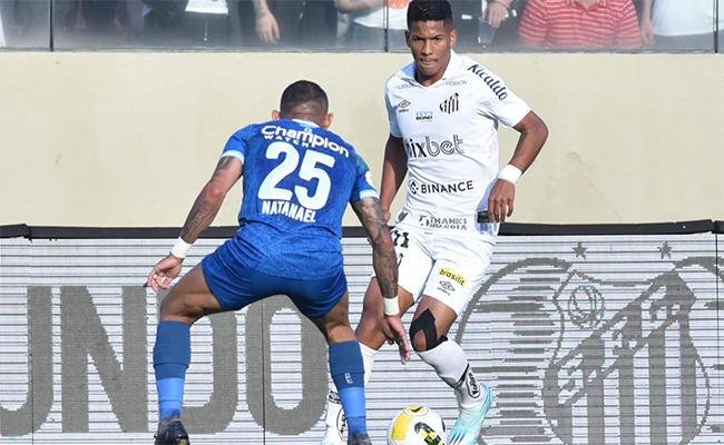 Santos e Ava� ficaram no empate por 1 a 1