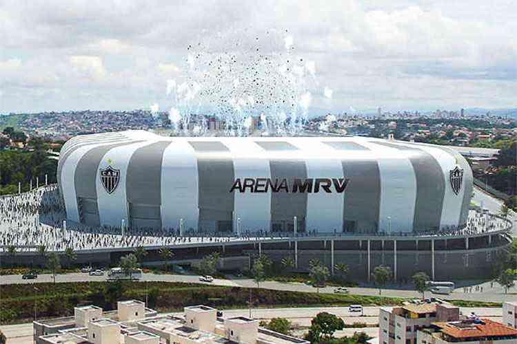 Coronavírus adiou lançamento da pedra fundamental no estádio do Atlético