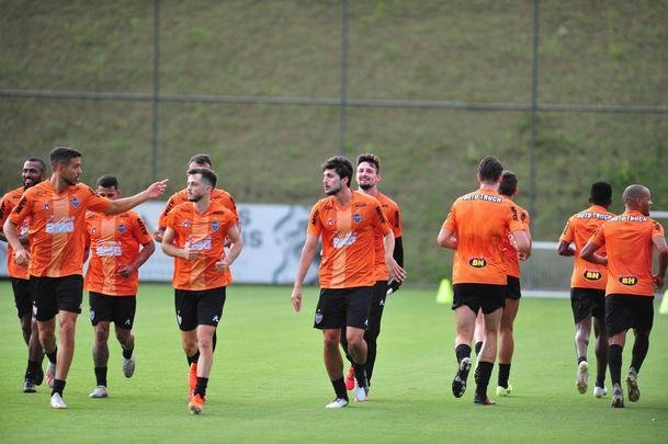 Fotos do primeiro treino do Atltico em 2020. Foi a primeira atividade comandada pelo venezuelano Rafael Dudamel