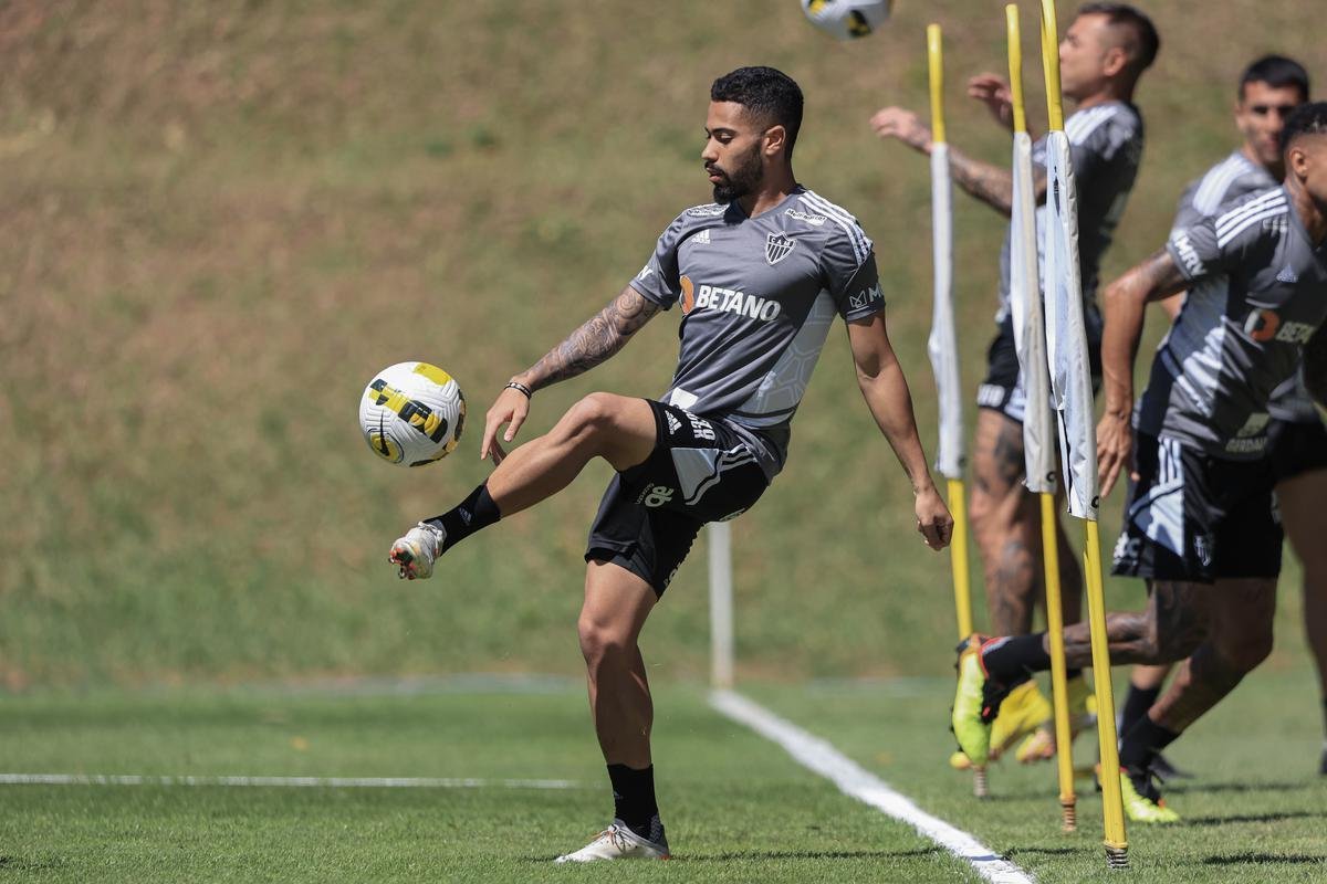 Fotos do treino do Atltico (02/09)