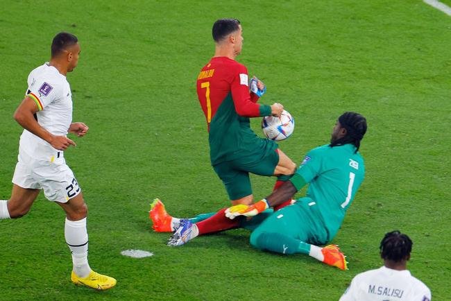 Portugal e Gana se enfrentaram pelo Grupo H da Copa do Mundo.