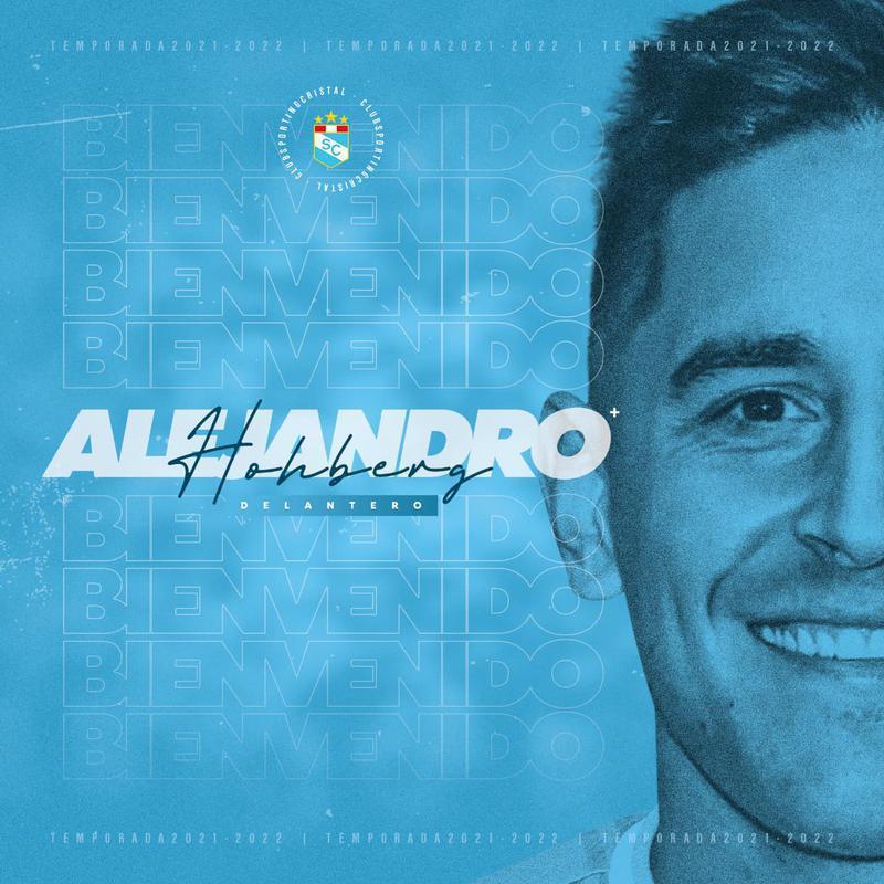 Alejandro Hohhberg, atacante (Sporting Cristal, do Peru)