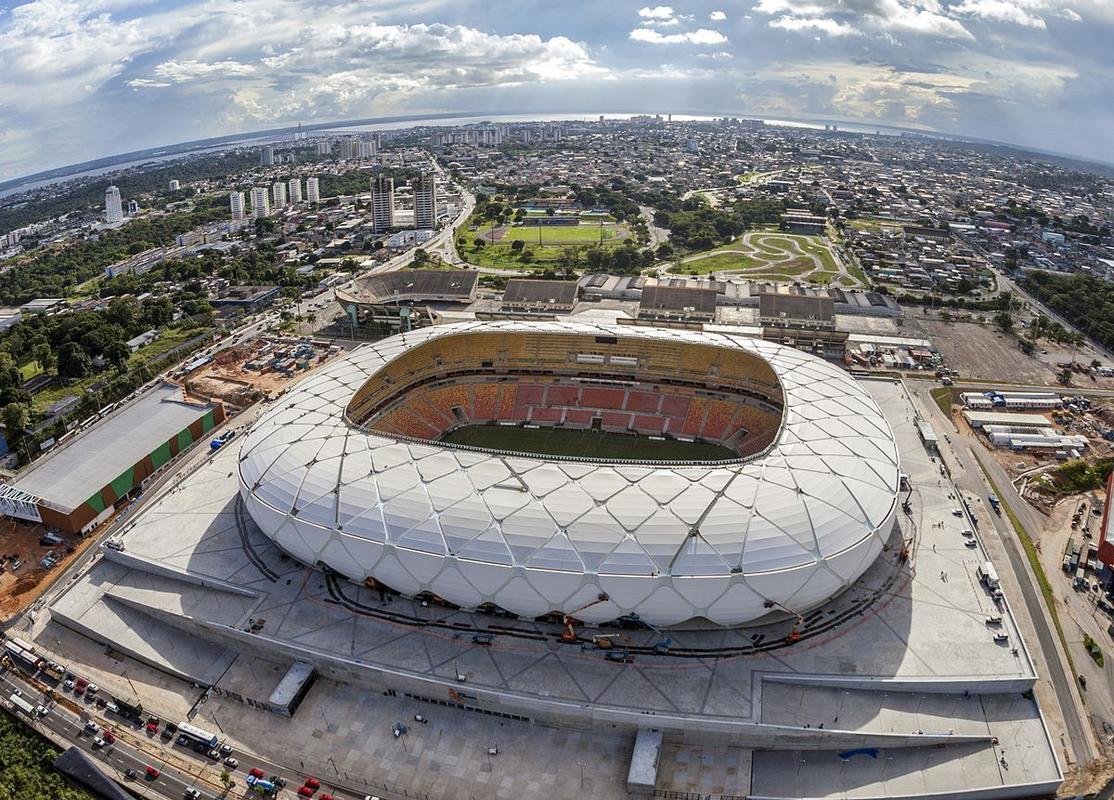 Arena da Amaznia, em Manaus - 44.310 pessoas