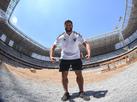 Hulk e Rver revelam sentimento ao visitar a Arena MRV, estdio do Atltico