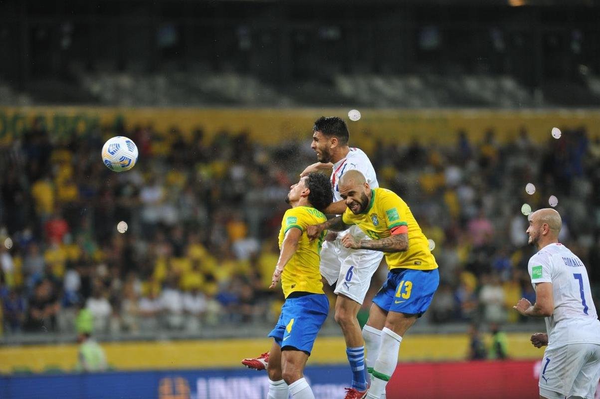 Brasil goleou o Paraguai por 4 a 0 no Mineiro, em BH, pelas Eliminatrias da Copa do Mundo, com gols de Raphinha, Philippe Coutinho, Antony e Rodrygo