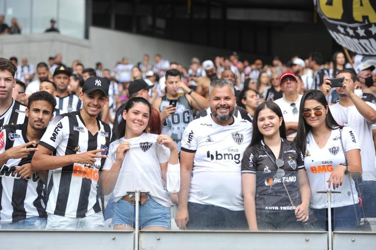Torcida do Atltico lota o Mineiro contra o Amrica; veja fotos