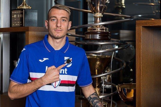 Atacante italiano Antonio La Gumina, da Sampdoria, teve COVID-19