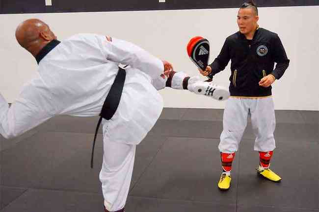 Anderson Silva comeou a treinar para disputar as seletivas do taekwondo visando aos Jogos de 2016