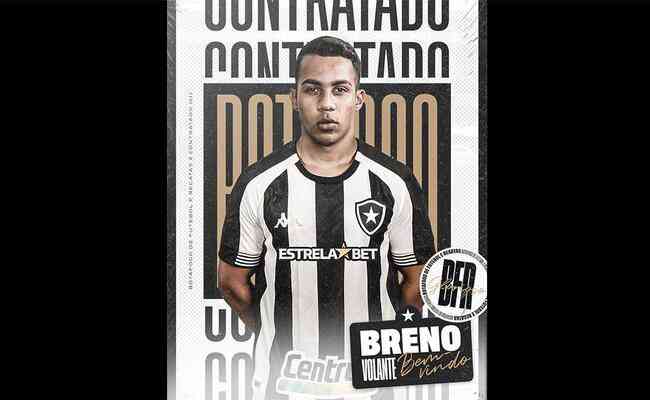 Breno é o reforço mais jovem do Botafogo até o momento