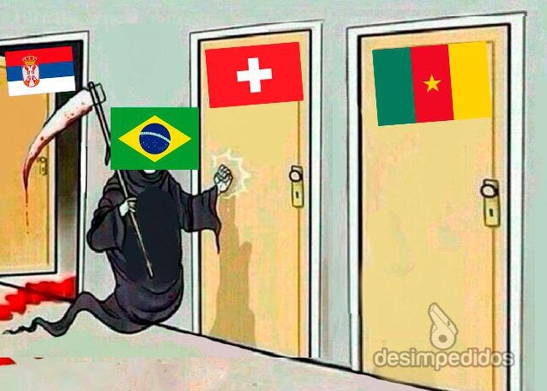 Brasil 2 x 0 Srvia: veja os memes da vitria da Seleo na Copa do Mundo