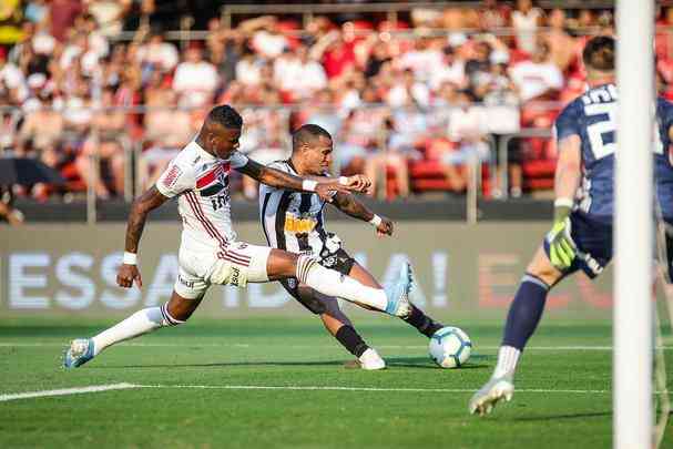 Atltico e So Paulo se enfrentaram no Morumbi, pela 28 rodada do Brasileiro