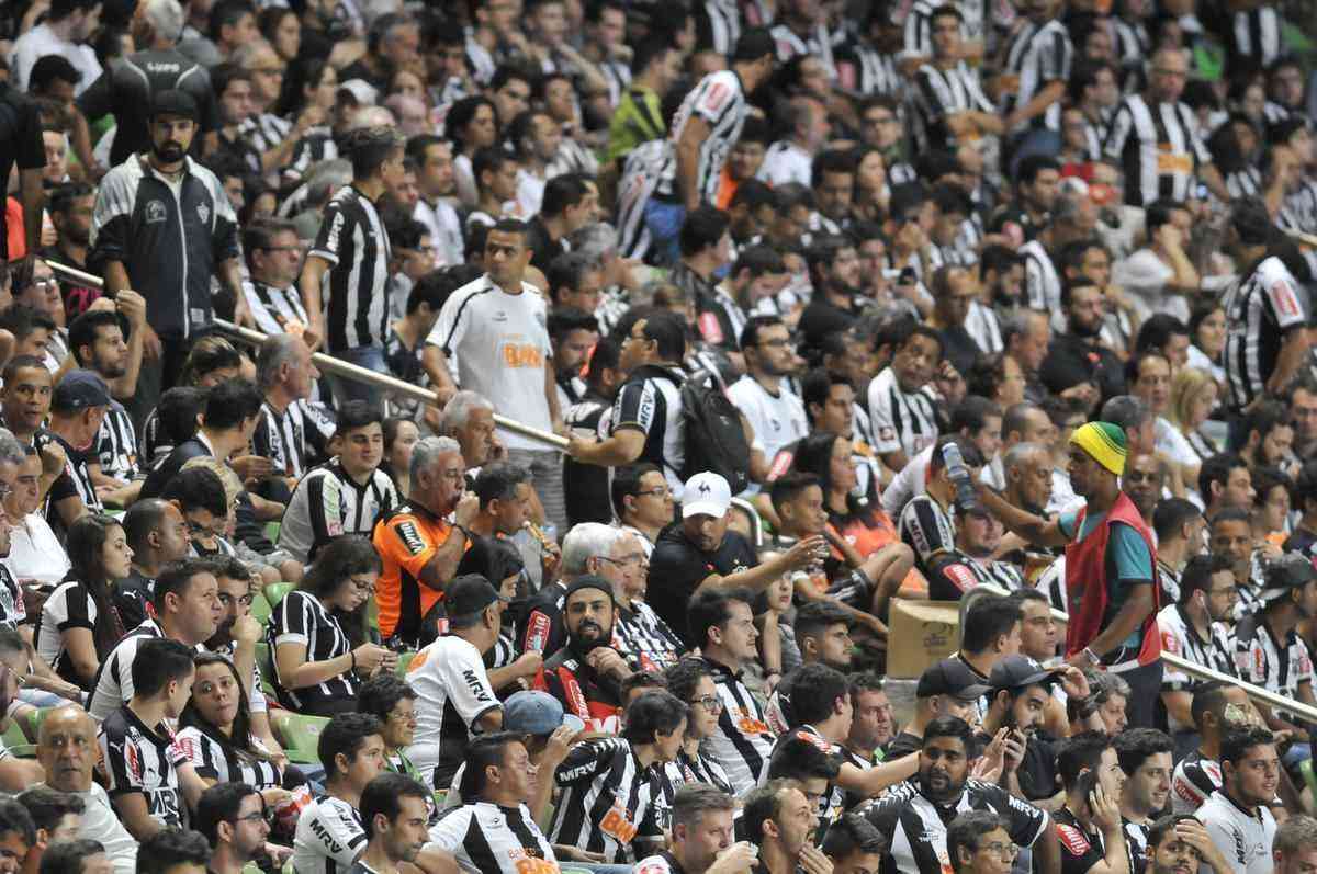 Torcida do Galo no Independncia para Atltico x Libertad-PAR, pela Copa Libertadores