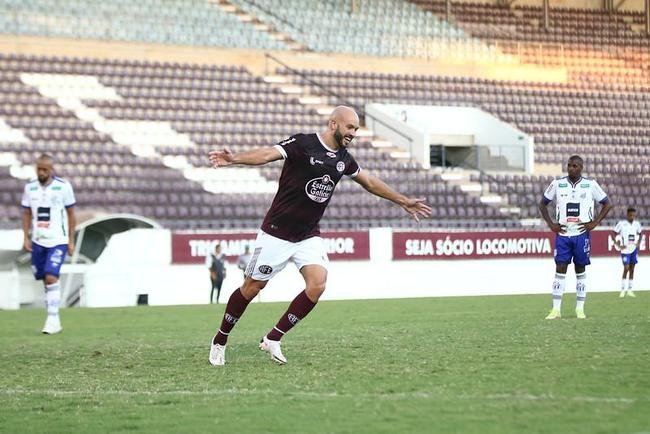 Ferroviria venceu com trs gols de Michel, dois de Welinton Torro (ex-Cruzeiro), um de Bruno Xavier, um de Tony (ex-Amrica) e um de Jhoninha