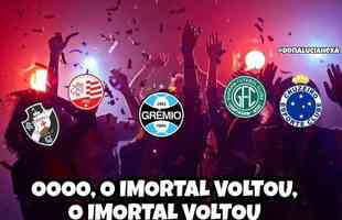 Veja os memes do rebaixamento do Grêmio à Série B