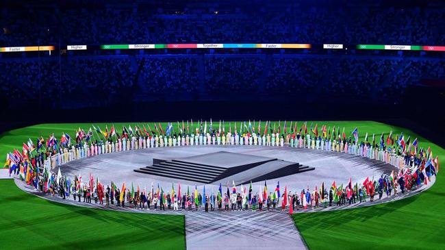 Fotos da Cerim�nia de Encerramento dos Jogos Ol�mpicos de T�quio