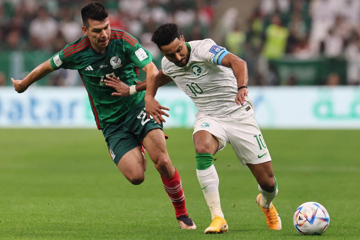 Fotos do duelo entre Arbia Saudita e Mxico, nesta quarta-feira (30/11), no Lusail Stadium, na cidade de Lusail, pelo Grupo C da Copa do Mundo do Catar