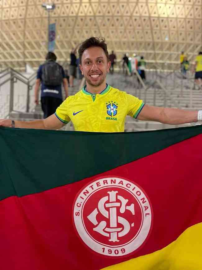 Tito Amorim, fan of Internacional