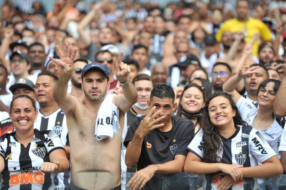 Torcida do Atltico lota o Mineiro contra o Amrica; veja fotos