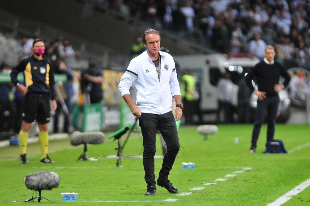 Fotos da partida entre Atltico e Fortaleza, pela ida da semifinal da Copa do Brasil, no Mineiro