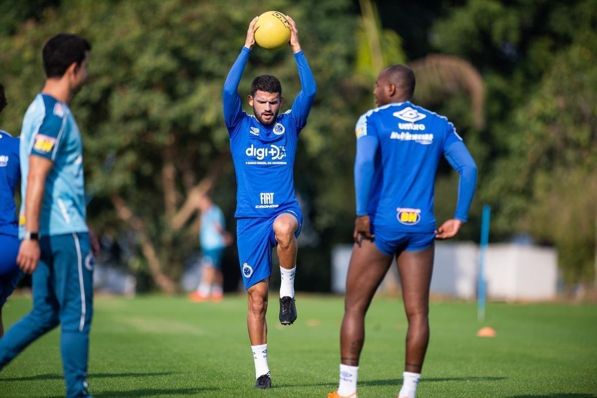 Fotos do treino do Cruzeiro desta quarta-feira, 21 de agosto, na Toca da Raposa II