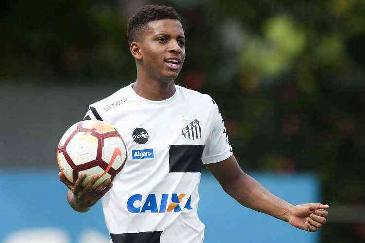 Atacante Rodrygo ficar de fora do duelo do Santos contra o Fluminense nesta quarta-feira