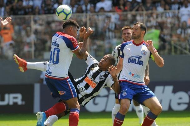 Atltico e Bahia se enfrentaram em jogo da 16 rodada do Campeonato Brasileiro