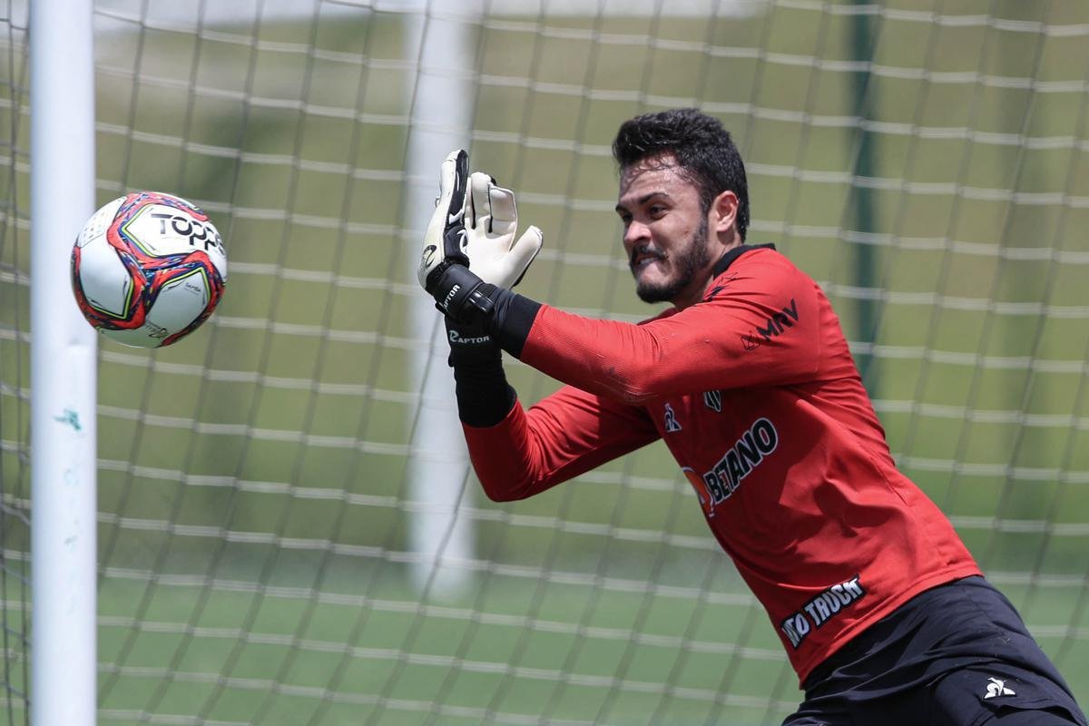Treino do Atltico em 15/3/2021, na Cidade do Galo