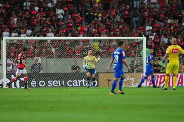 Fotos do primeiro tempo de Flamengo e Cruzeiro, no Maracan, pela final da Copa do Brasil