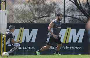 Na manh desta quarta-feira (14/9), o Atltico teve mais um dia de treino para o jogo contra o Ava, pela Srie A do Campeonato Brasileiro