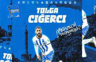 Hertha Berlin anunciou a contratao de Tolga Cigerci
