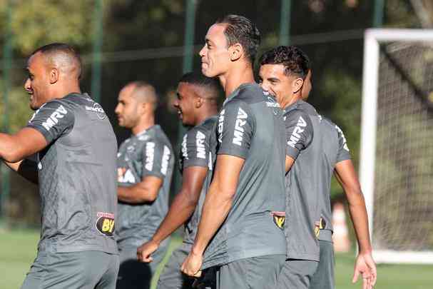 Atltico se prepara para o jogo diante do Corinthians, no sbado, s 21h, na Arena, em So Paulo