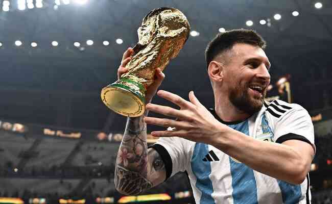 Argentino levantou maior trofu da carreira ao vencer a Copa do Mundo
