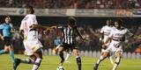 Atl�tico saiu atr�s, conseguiu virada com R�ger Guedes e Ricardo Oliveira, mas cedeu empate no Morumbi