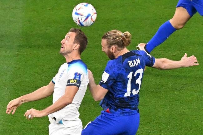 Imagens da partida entre Inglaterra e Estados Unidos, pelo Grupo A da Copa do Mundo de 2022