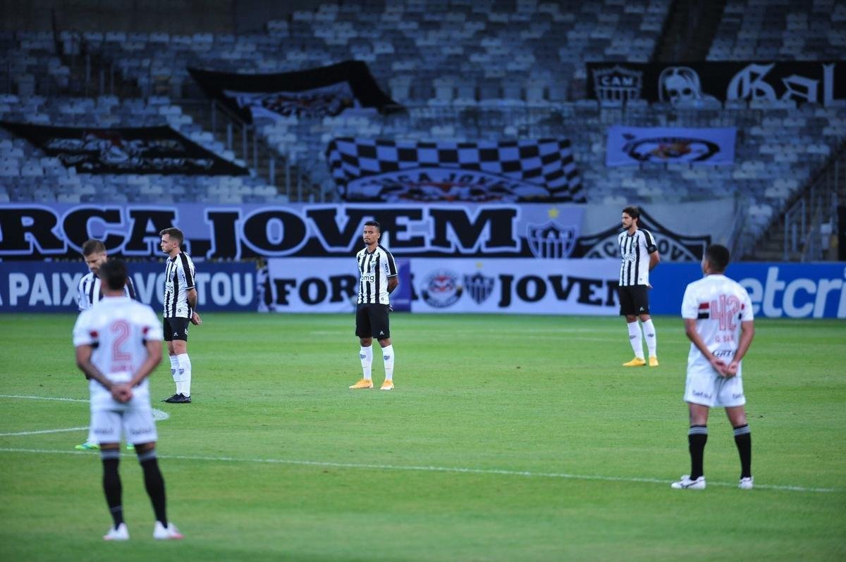 Fotos do duelo entre Atltico e So Paulo, no Mineiro, em Belo Horizonte, pela stima rodada do Campeonato Brasileiro