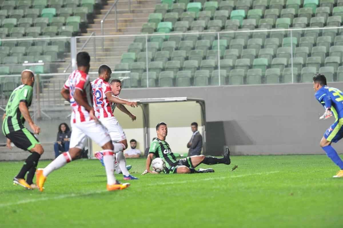 Amrica e Nutico se enfrentaram, no Independncia, pela 20 rodada da Srie B do Brasileiro
