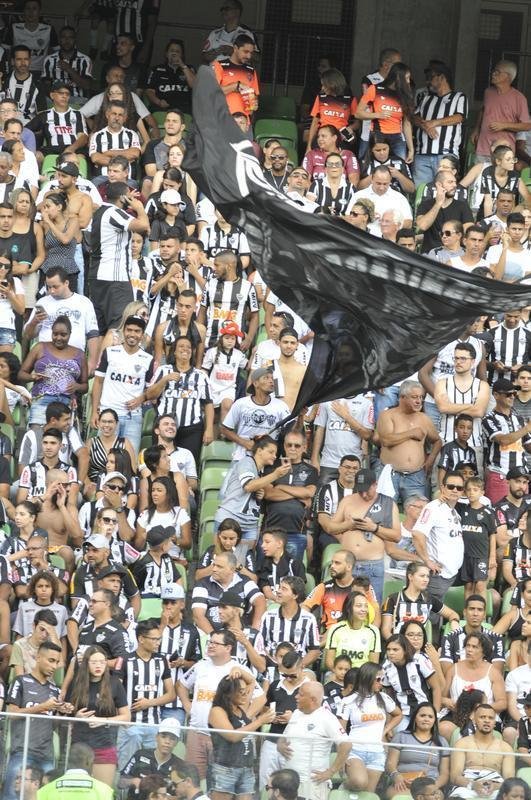 Fotos da torcida do Atltico na partida contra o Boa Esporte
