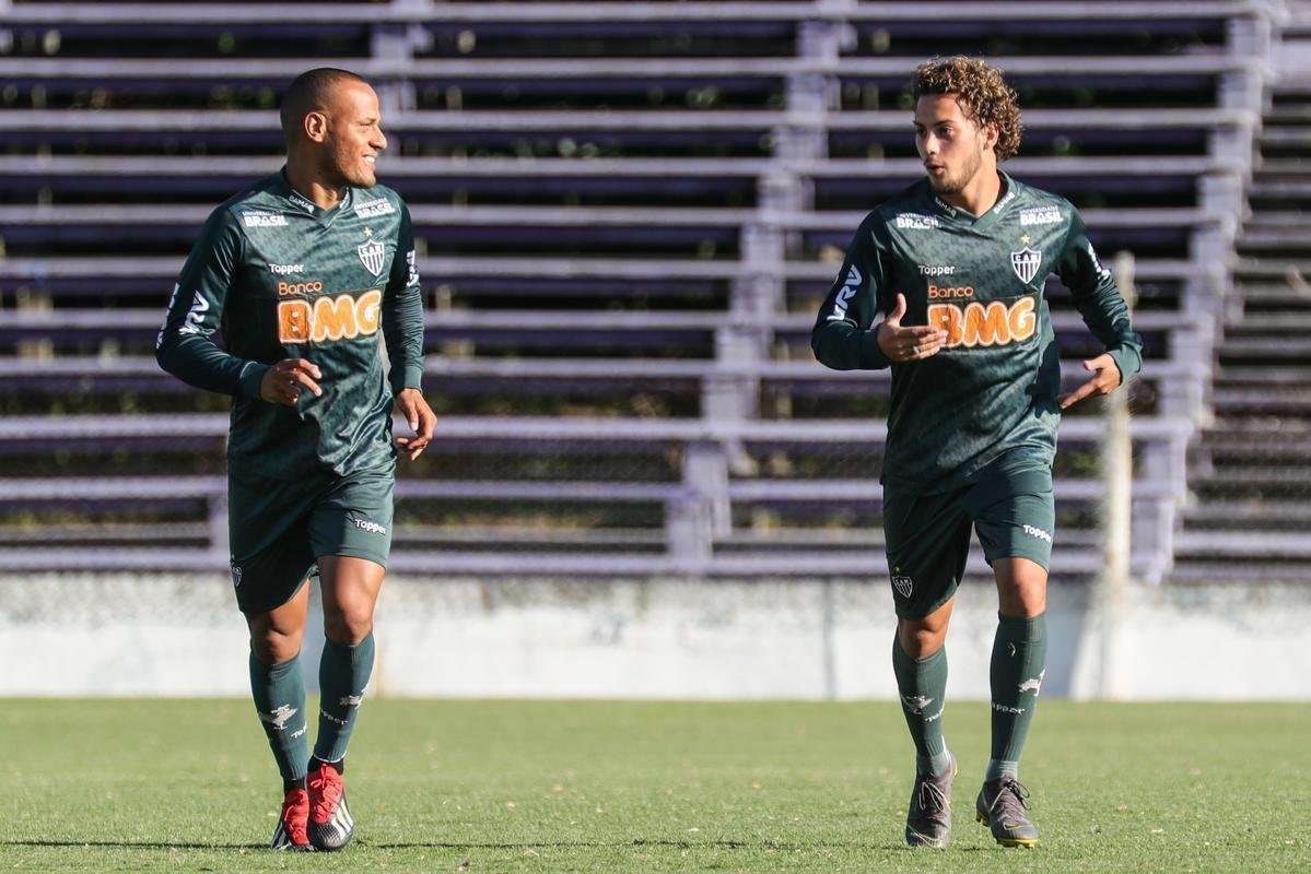 Veja fotos do ltimo treino do Atltico antes do jogo contra o Nacional-URU