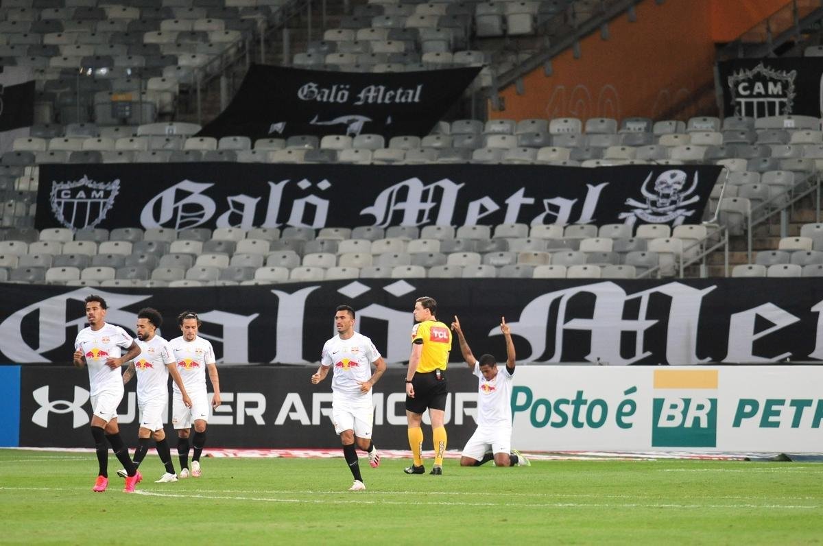 Melhores imagens do duelo entre Atltico e Bragantino, pela Srie A do Brasileiro