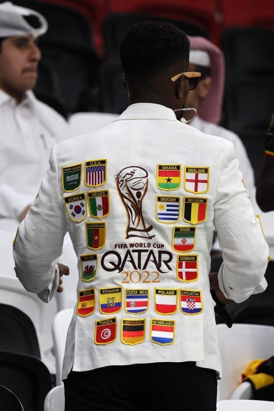 Torcida coloriu o Estdio Al Bayt, no Catar, para acompanhar a partida entre Inglaterra e Senegal