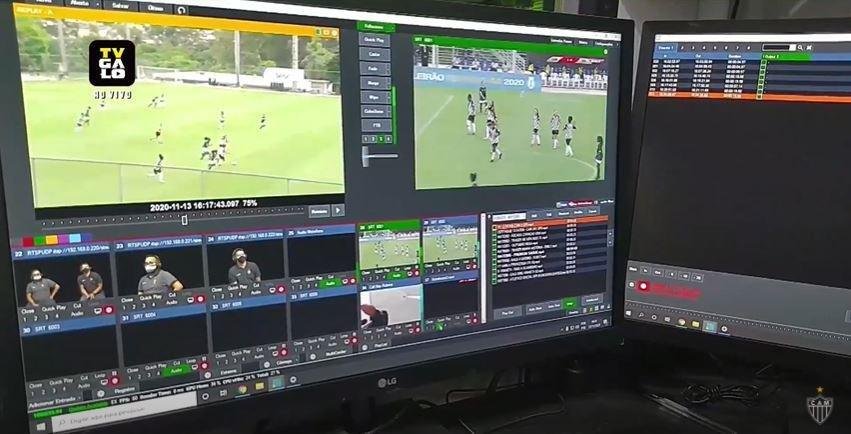 O Atltico inaugurou, na tarde desta segunda-feira (21), um estdio de comunicao na sede do clube, no bairro de Lourdes, em Belo Horizonte. O projeto  mais um investimento do Galo no setor e busca, principalmente, a aproximao do torcedor com o dia a dia da instituio.