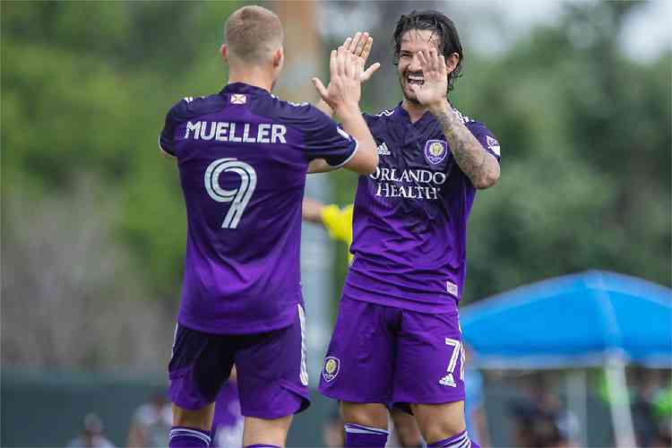 Orlando City: jogo de futebol nos EUA